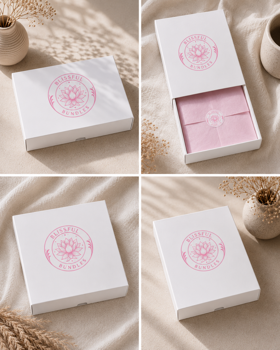 Blissful Bundles gift-ready presentation box