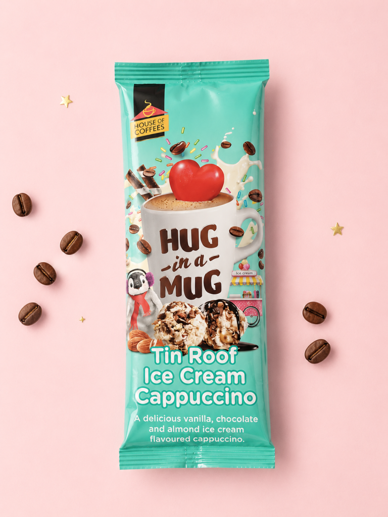 Creamy cappuccino comfort drink